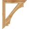 Ekena Millwork Imperial Traditional Rough Sawn Bracket, Western Red Cedar, 4"W x 32"D x 38"H BKT04X32X38IMP01RWR - alternate 2